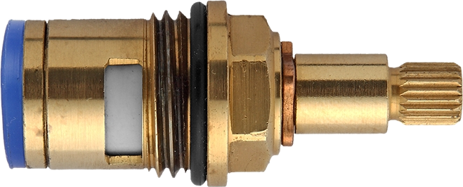 Reparo MVC de 1/4 de volta em latão